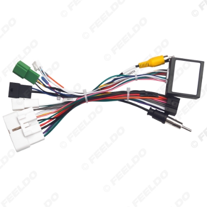 Picture of Car 16pin Power Cord Wiring Harness Adapter With Canbus Box For Isuzu D-Max 2021-2024 Installation Head Unit