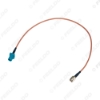 Picture of FAKRA Type Z Male Plug To SMA Male For GPS Antenna Adapter Pigtail Cable Using RG316 Coax