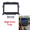 Picture of Car 9" Big Screen Head Unit Dash Fascia Panel Frame Kit Adapter For Toyota Alphard 12-14 (High/Low Level) Head Unit Dash Mount Kit