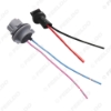 Picture of 2pcs/set Car LED Bulb Light 7440/7441/1881 Male & Female Socket Plug With 2-wire Extended Wire Connector