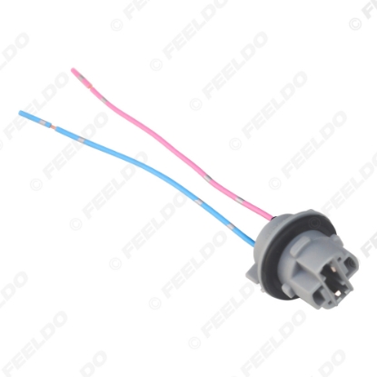 Picture of Car 7440/W3X16D/W21W/T20 LED Bulbs Signal Lights Socket Harness Plugs Connector
