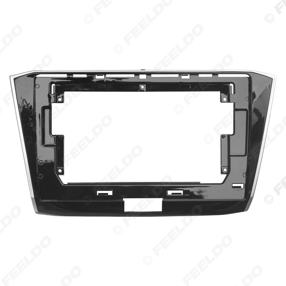 Picture of Car Audio 10.1" Big Screen Head Unit Dash Fascia Panel Frame Kit Adapter For Volkswagen Passat 2016 Dash Frame