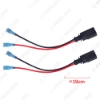 Picture of 2PCS Car Special Single Plug Speaker Cable Adaptor For Volkswagen Audi Skoda Porsche Benz BMW Great Wall Wire Connectors