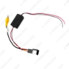 Picture of Car Parking Reverse Wire Adapter 8Pin Male Video Plug RCA Cable For Honda Fit/Greiz/City/BRV With 12V-6V Power Convertor Board
