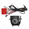 Picture of Car 9" Big Screen Head Unit Fascia Panel Frame With Console Multimedia Controller Knob CANbus Adapter For Mazda3/Axela 14-19