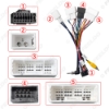 Picture of Car 16pin Power Cord Wiring Harness Adapter For Toyota Camry 2018 OEM Radio Wire Installation Head Unit