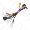 Picture of Car 16pin Power Cord Wiring Harness Adapter For Toyota Camry 2018 OEM Radio Wire Installation Head Unit