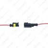 Picture of Auto Car Waterproof 1/2/3/4/5/6 Pin Way Electrical Connector Plug Wire Harness Motorcycle AWG HID Socket Adapter
