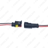 Picture of Auto Car Waterproof 1/2/3/4/5/6 Pin Way Electrical Connector Plug Wire Harness Motorcycle AWG HID Socket Adapter