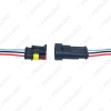 Picture of Auto Car Waterproof 1/2/3/4/5/6 Pin Way Electrical Connector Plug Wire Harness Motorcycle AWG HID Socket Adapter