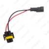 Picture of Car Headlight Lamp Wiring Socket Adapter From H11 To AMP Superseal 1.5mm 2-Pin Connector Plug Auto Light Wire Cable