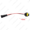 Picture of Car Headlight Lamp Wiring Socket Adapter From H11 To AMP Superseal 1.5mm 2-Pin Connector Plug Auto Light Wire Cable