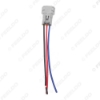 Picture of Car Headlight Lamp Wiring Socket Adapter 3-Pin Auto Small Light Connector Plug Auto Light Wire Cable