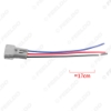 Picture of Car Headlight Lamp Wiring Socket Adapter 3-Pin Auto Small Light Connector Plug Auto Light Wire Cable