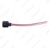 Picture of Automotive 2-pin Female Electrical Connector Jack With Pre-wired Pigtail Harness For VW/Audi/Skoda/Seat Vehicles