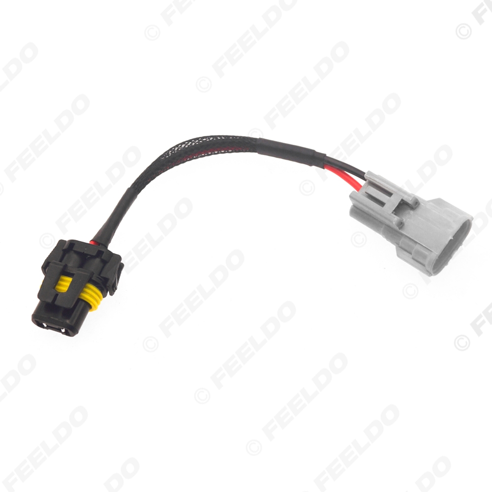 Picture of Car Headlight Conversion Adapter Use For Vehicles Equipped OEM Round DDLT004 Xenon Ballast Retrofit To 9006/HB4 LED HeadLight Lamp