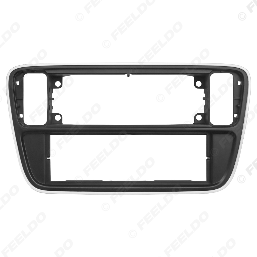 Picture of Car 1DIN Radio Fascia Frame For VOLKSWAGEN UP Skoda Citigo Seat Stereo Plate Panel Frame Dash Installation Bezel Kit
