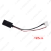 Picture of Car Aux-in Wireless Bluetooth Adapter Module Audio Receiver With Micphone for Subaru Outback Forester Host AUX Cable