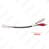 Picture of Car 8-pin AUX Video Adapter Wiring Cable For Nissan Original Factory Auto AUX Video Input Wire